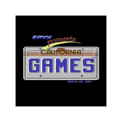 California Games - Sticker Printify