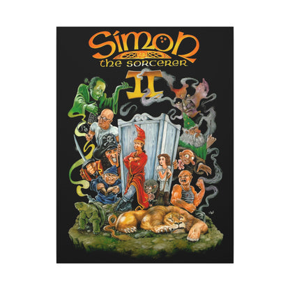 Simon the Sorcerer II - Canvas Printify