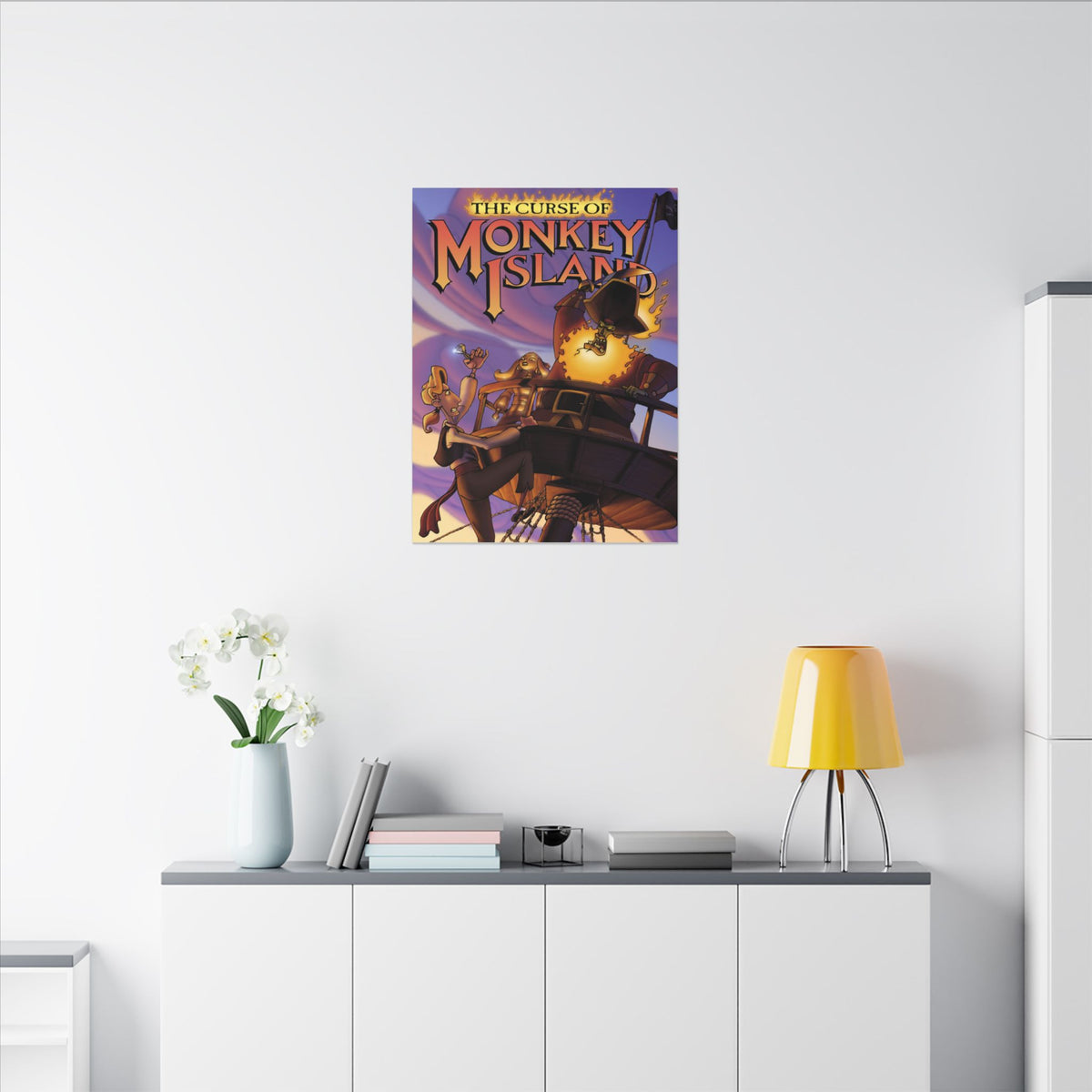 The Curse of Monkey Island - Canvas Printify