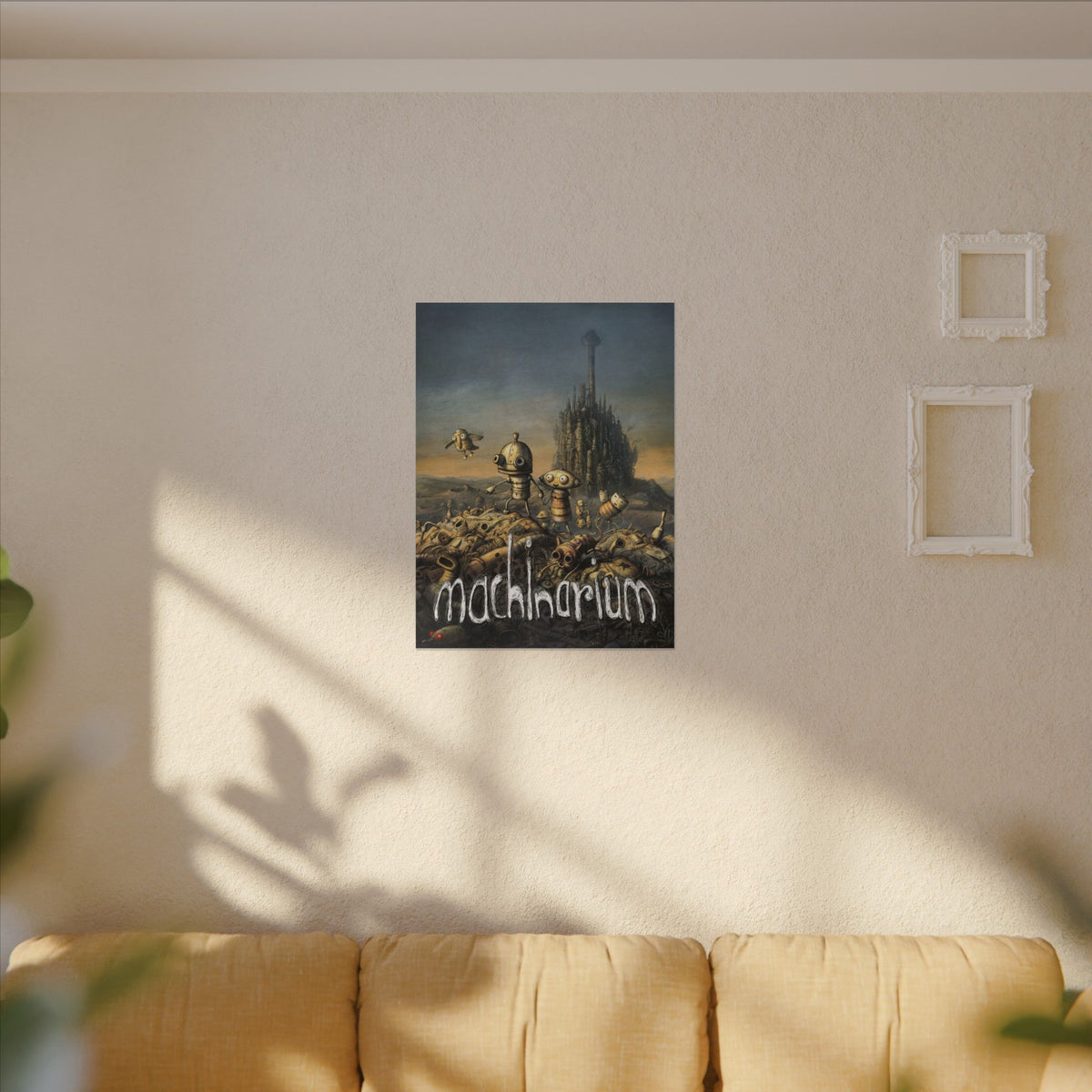 Machinarium (met logo) - Canvas Printify