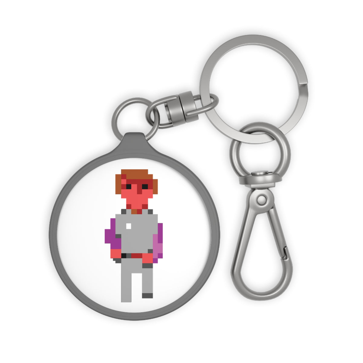 Space Quest - Sleutelhanger Printify