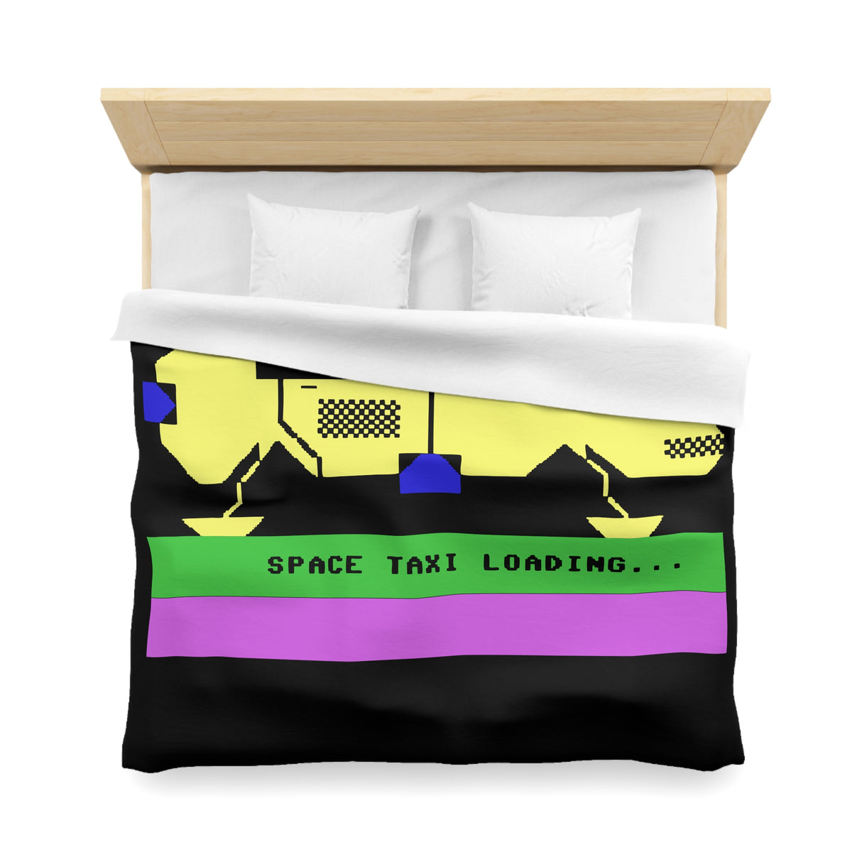 Space Taxi - Dekbedovertrek Printify