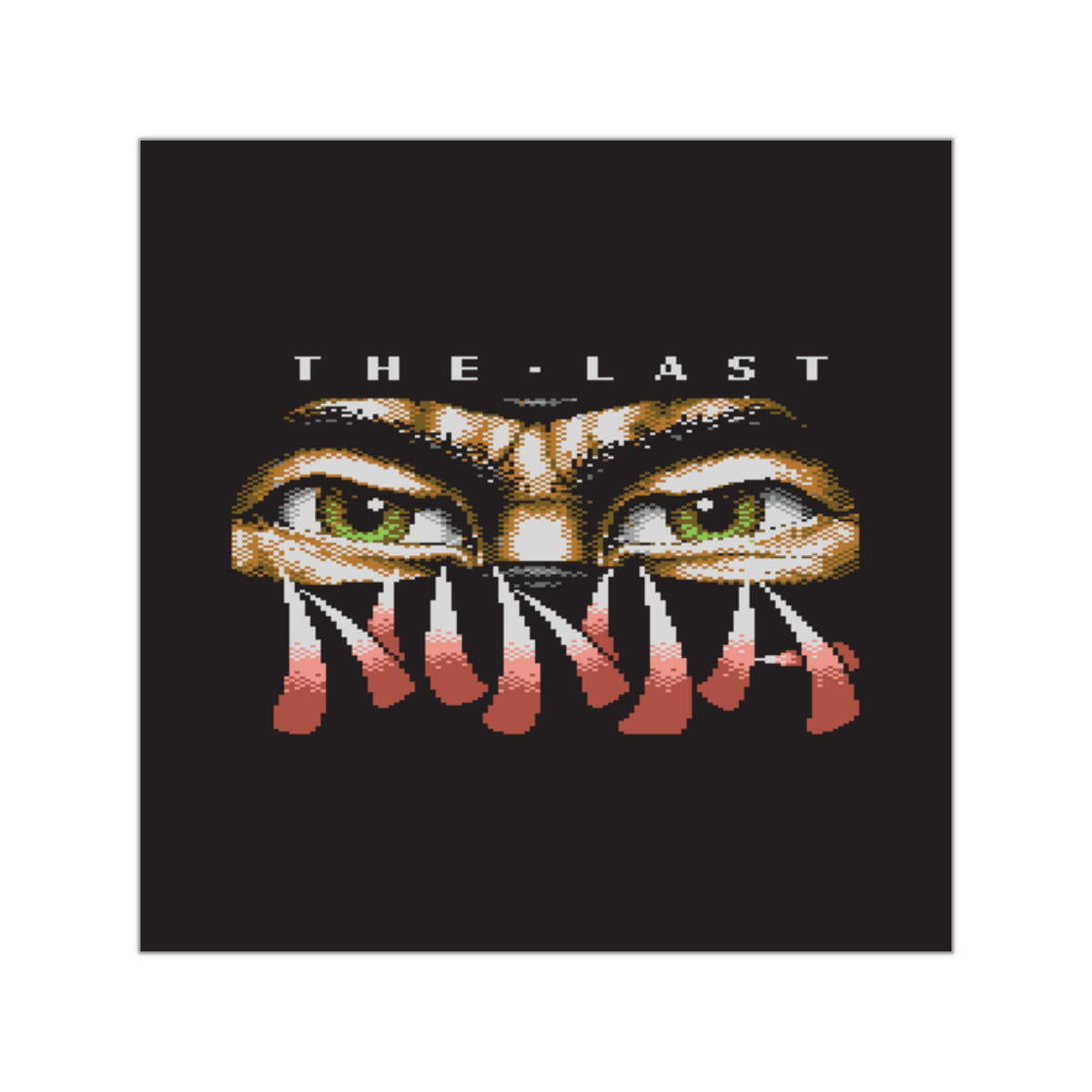 The Last Ninja Logo - Sticker Printify