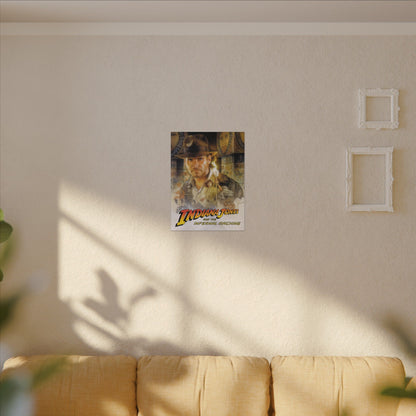 Indiana Jones and the Infernal Machine (logo onder) - Canvas Printify