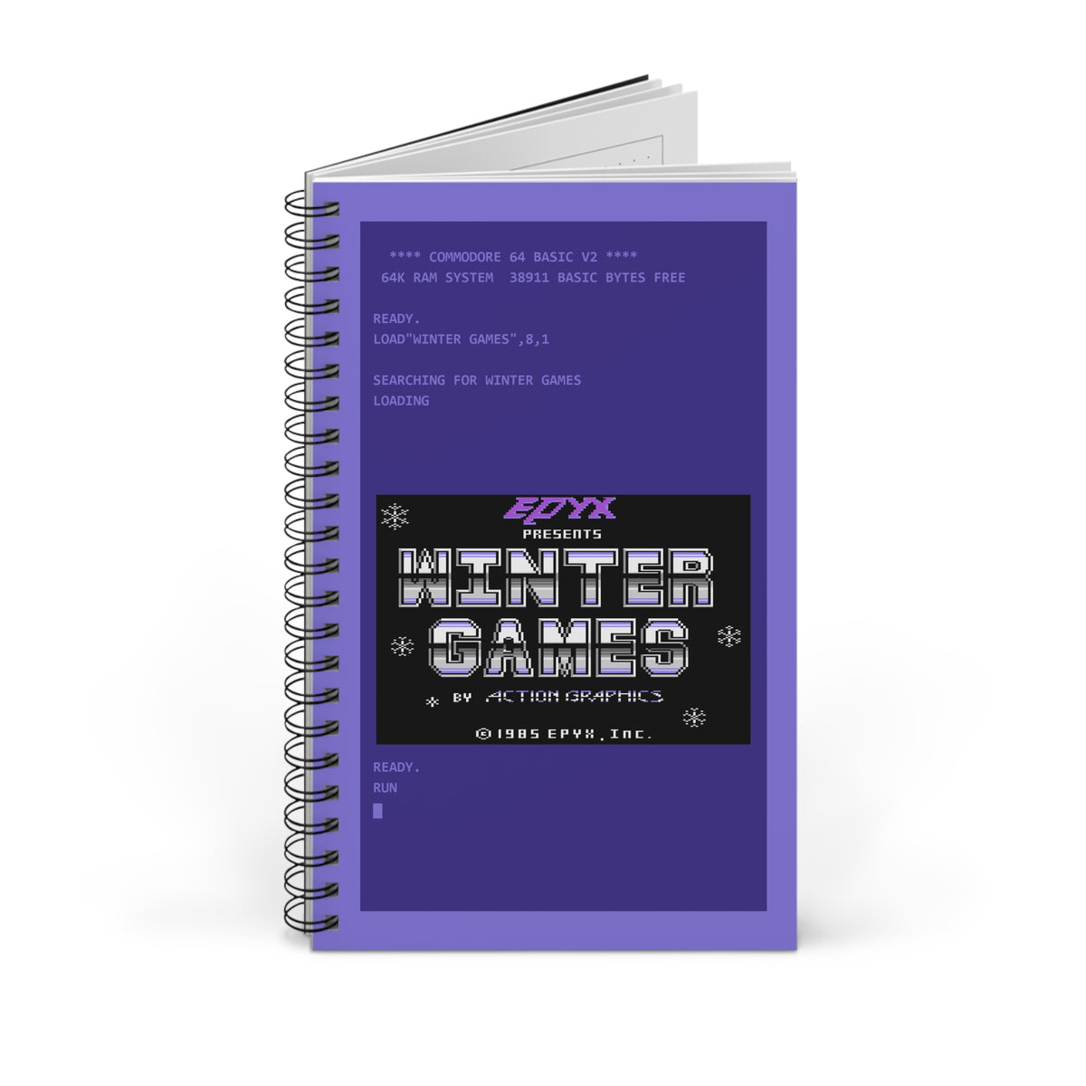 Winter Games - Notitieboek Printify