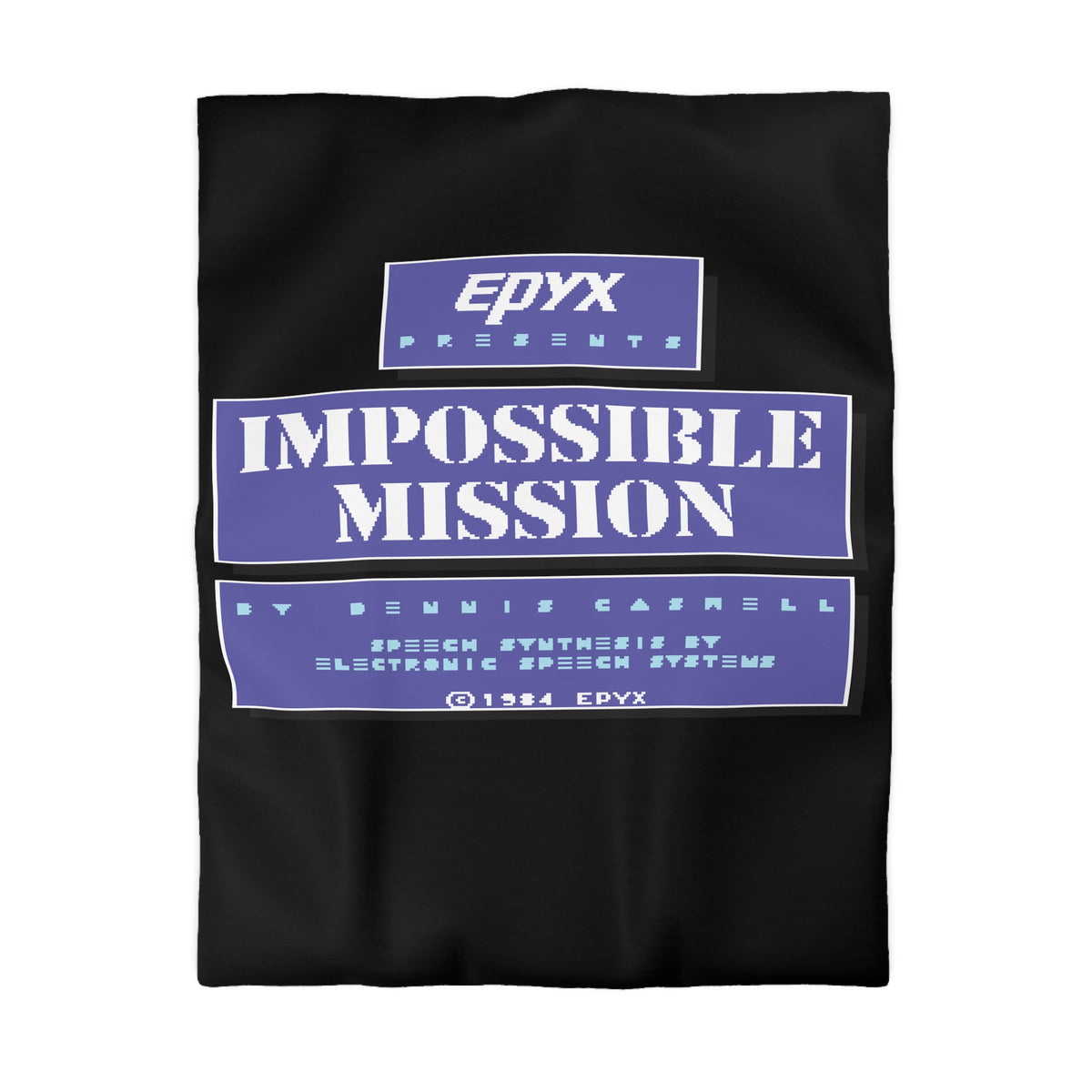 Impossible Mission Title - Dekbedovertrek Printify