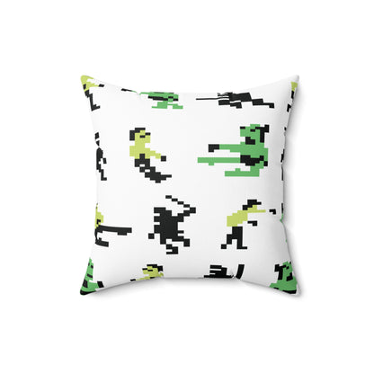 Bruce Lee Spun Polyester Square Pillow 