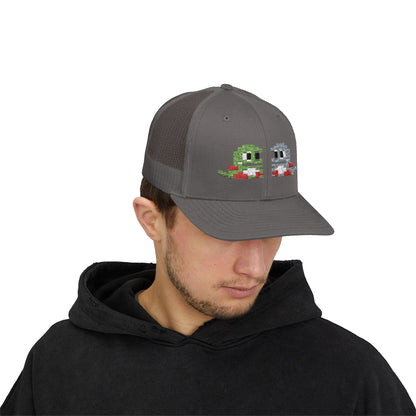 Bubble Bobble - Snapback Truckerpet Printify