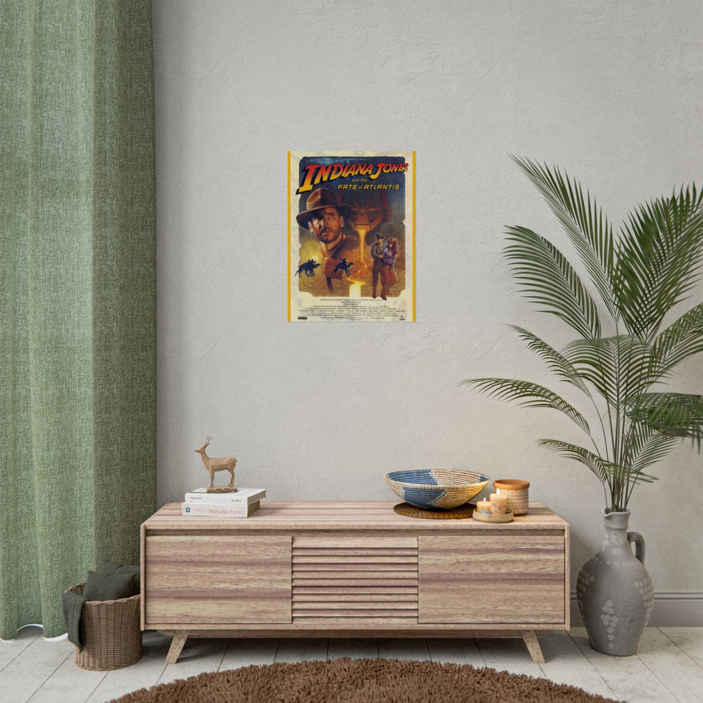 Indiana Jones Faith of Atlantis Rolled Poster