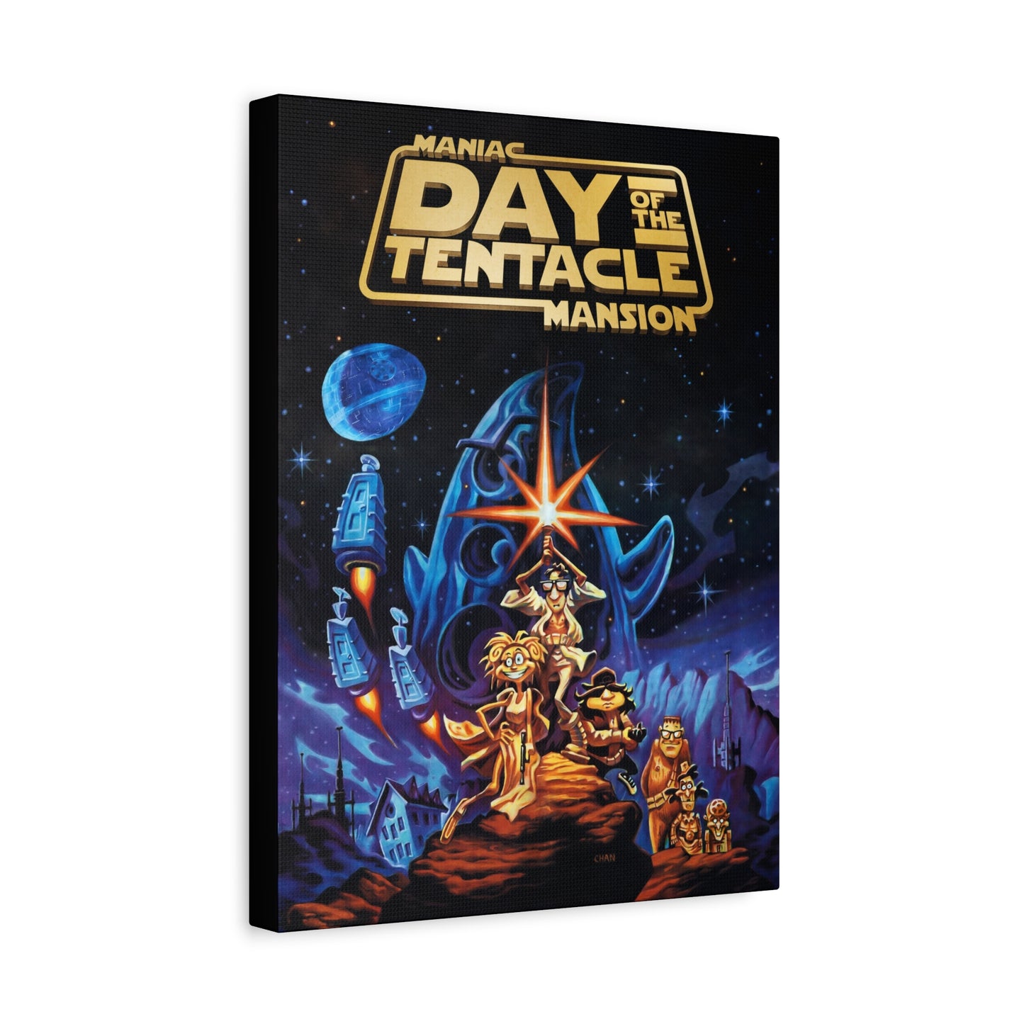 Day of the Tentacle Canvas Star Wars