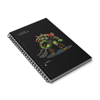 Warcraft Orc - Notitieboek Printify