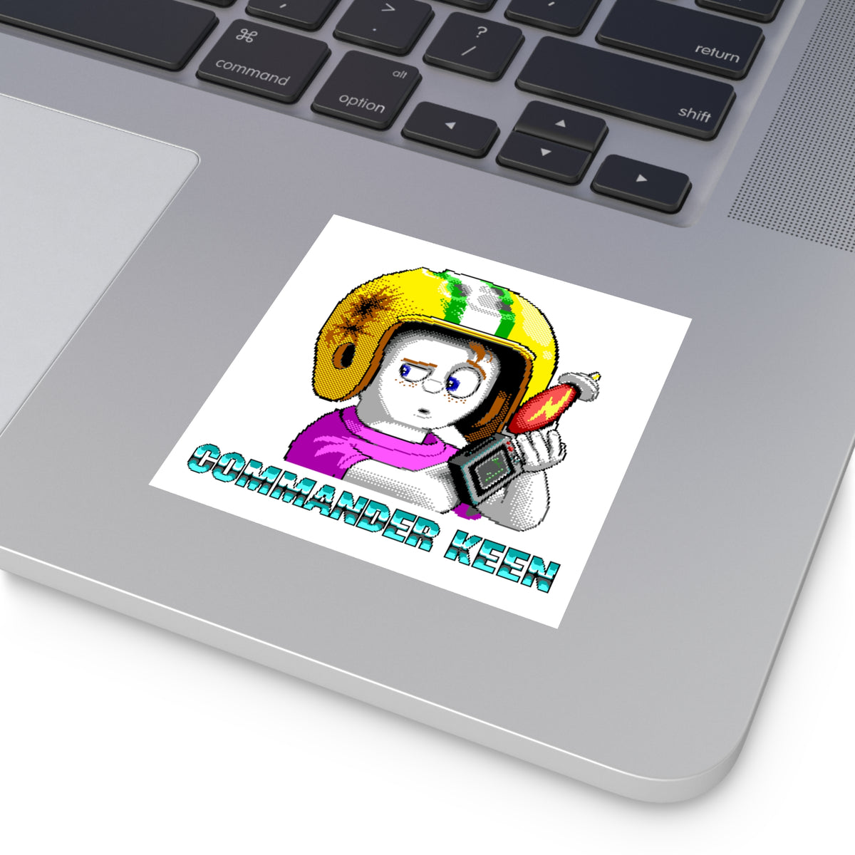 Commander Keen - Sticker Printify