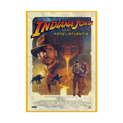 Indiana Jones Faith of Atlantis Rolled Poster