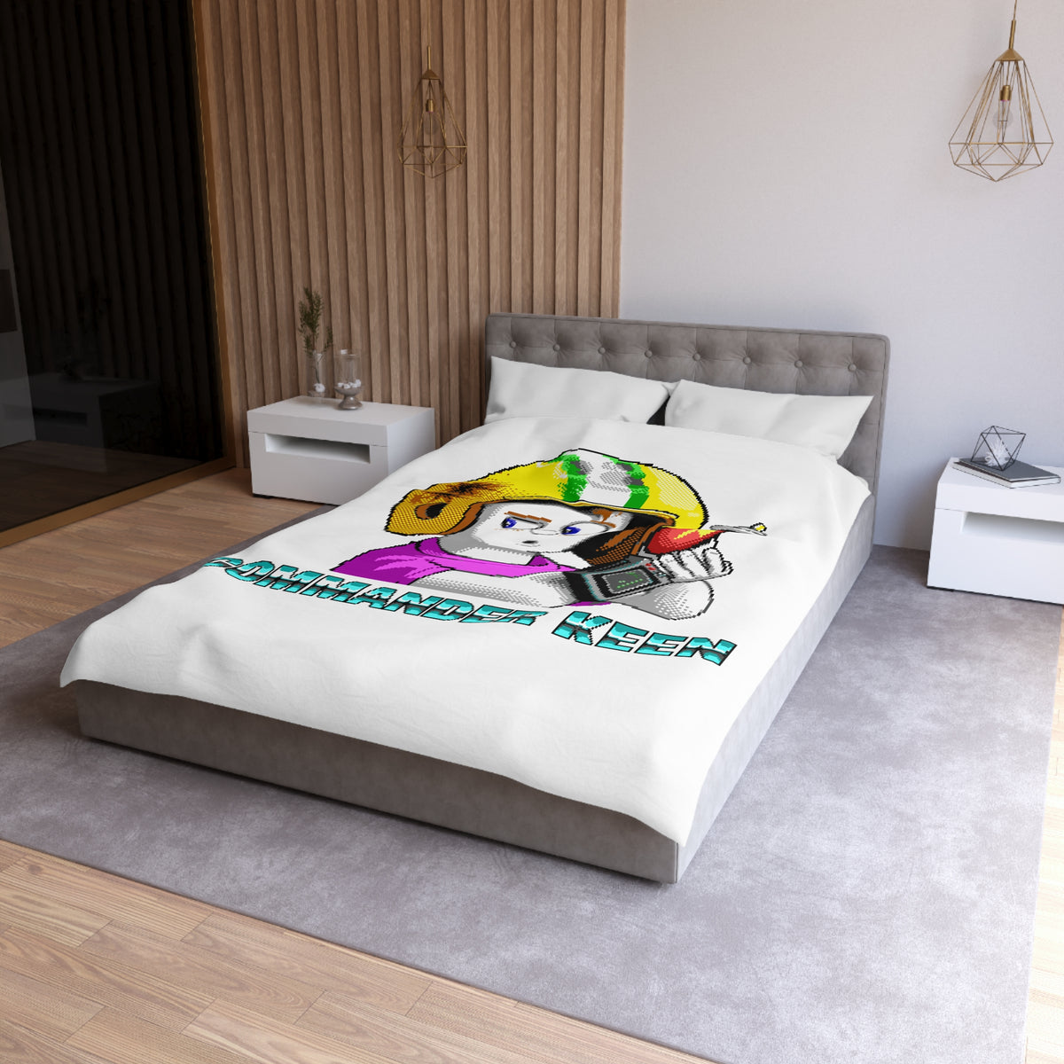 Commander Keen - Dekbedovertrek Printify