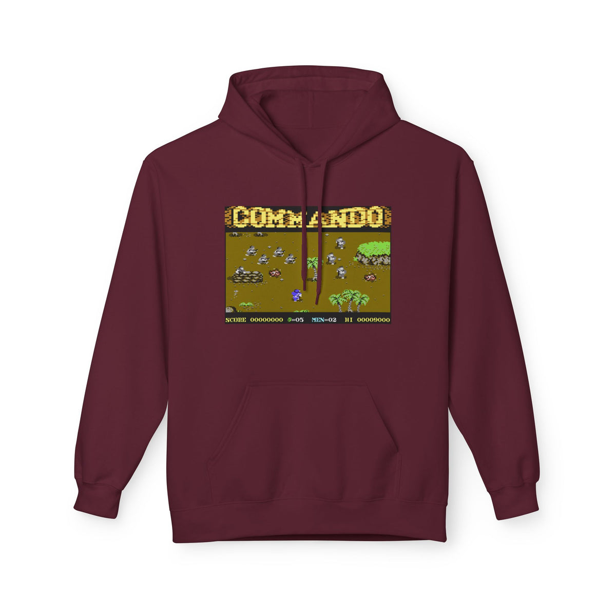 Commando - Hoodie Printify