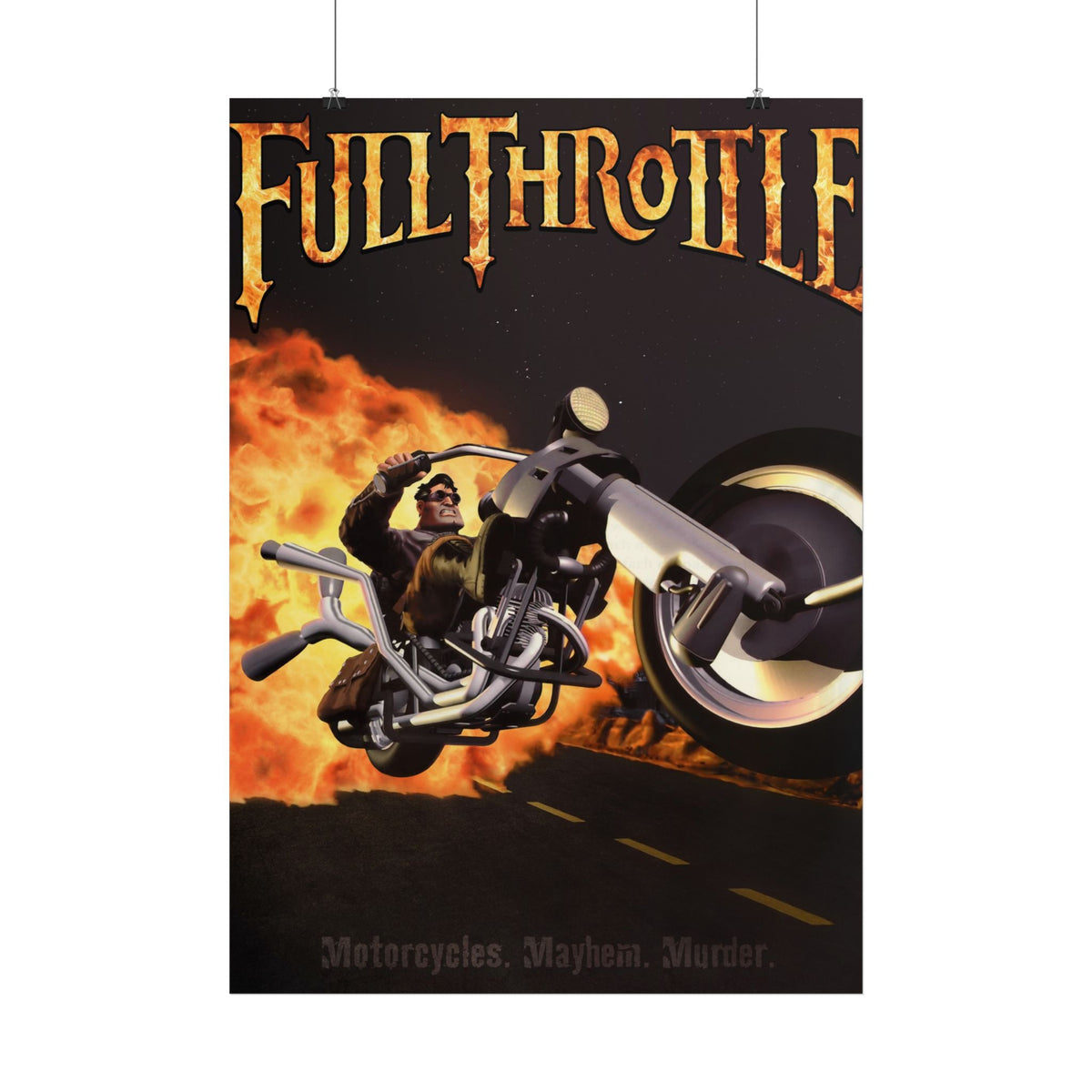 Full Throttle (met tagline) - Poster Printify