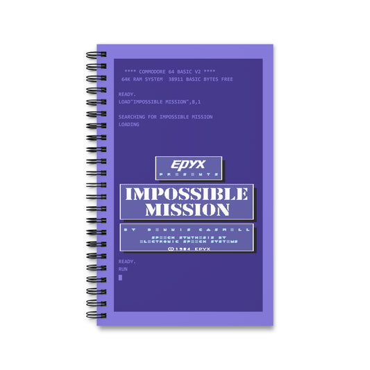Impossible Mission Title - Notitieboek Printify
