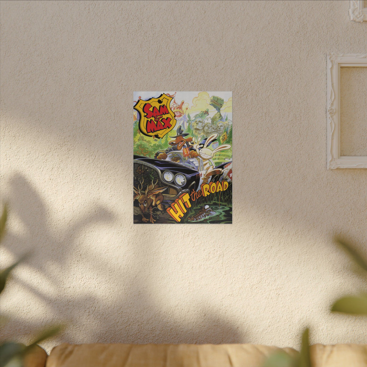 Sam & Max Hit the Road - Canvas Printify