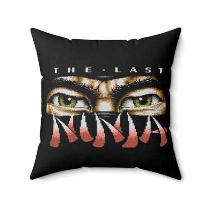 The Last Ninja Spun Polyester Square Pillow 