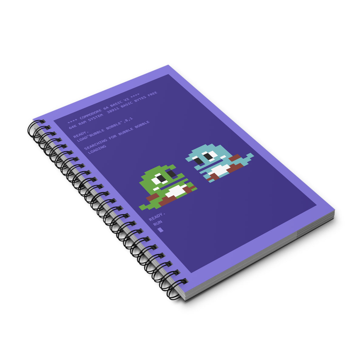 Bubble Bobble - Notitieboek Printify