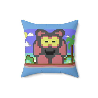 Creatures Spun Polyester Square Pillow 