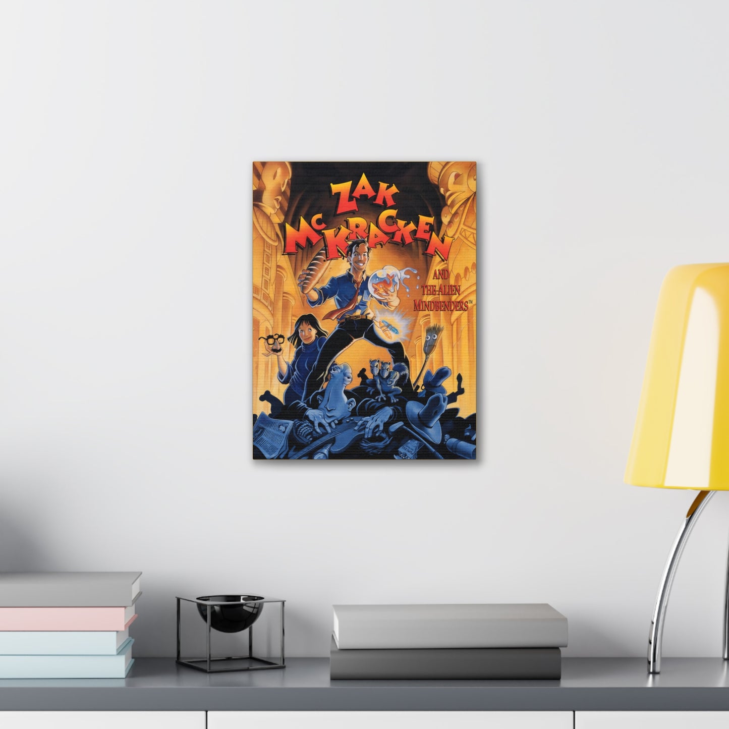 Zak McKracken Poster Canvas