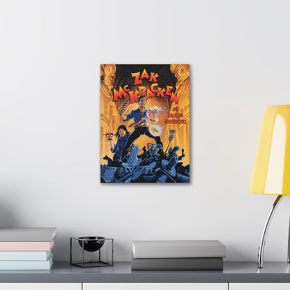 Zak McKracken Poster Canvas