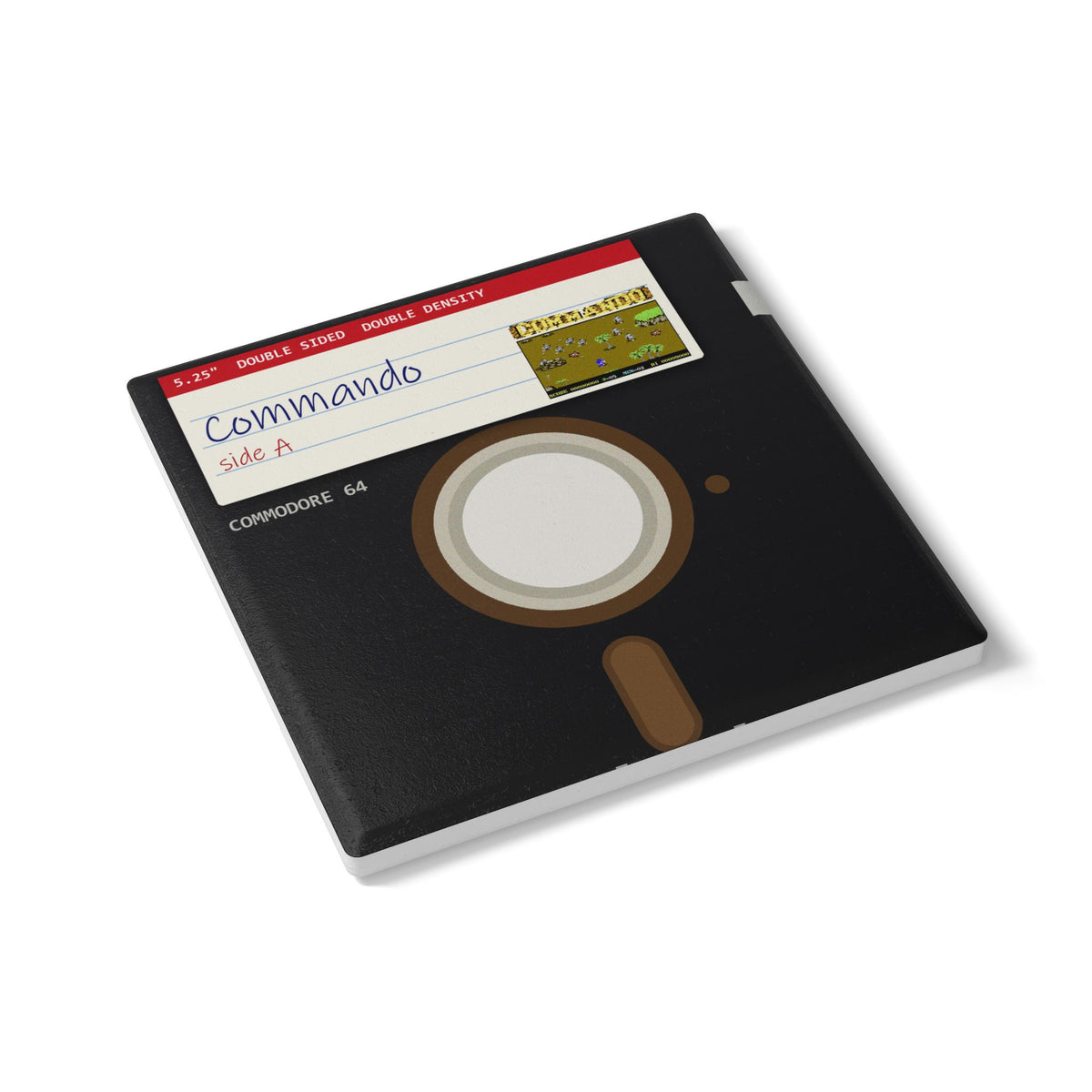 Commando - Floppy Onderzetter Printify