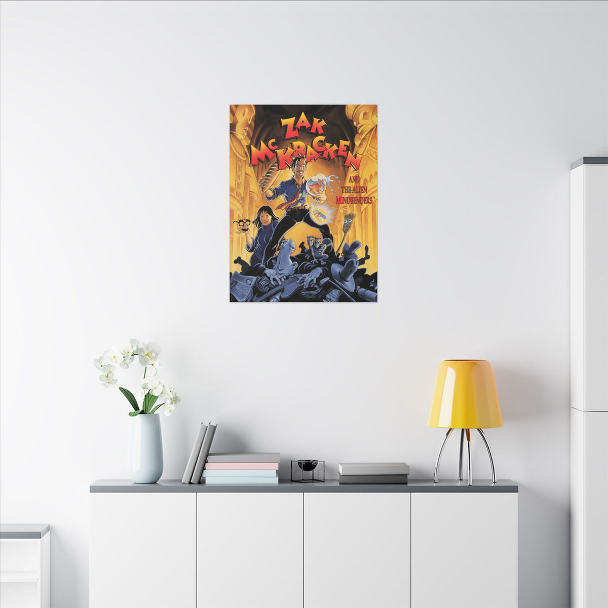 Zak McKracken and the Alien Mindbenders - Canvas Printify
