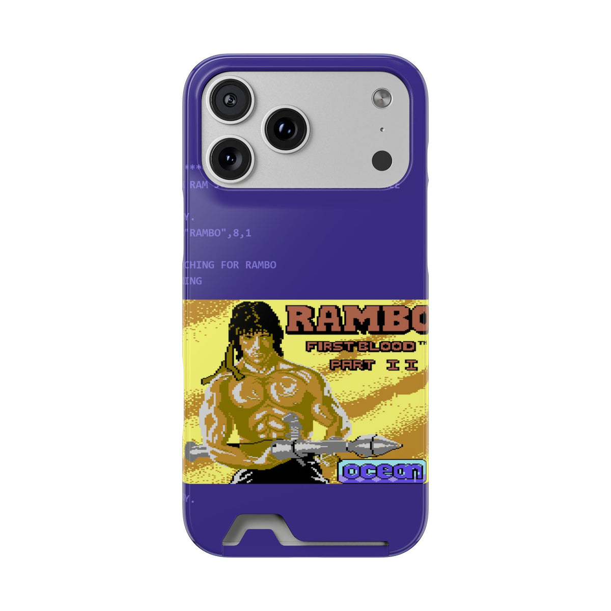 Rambo: First Blood Part II - Telefoonhoesje Printify
