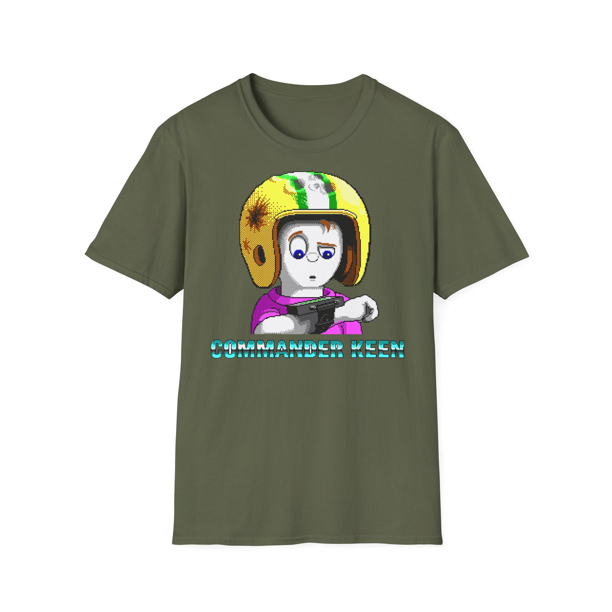 Commander Keen (Neural Stunner) - T-shirt Printify