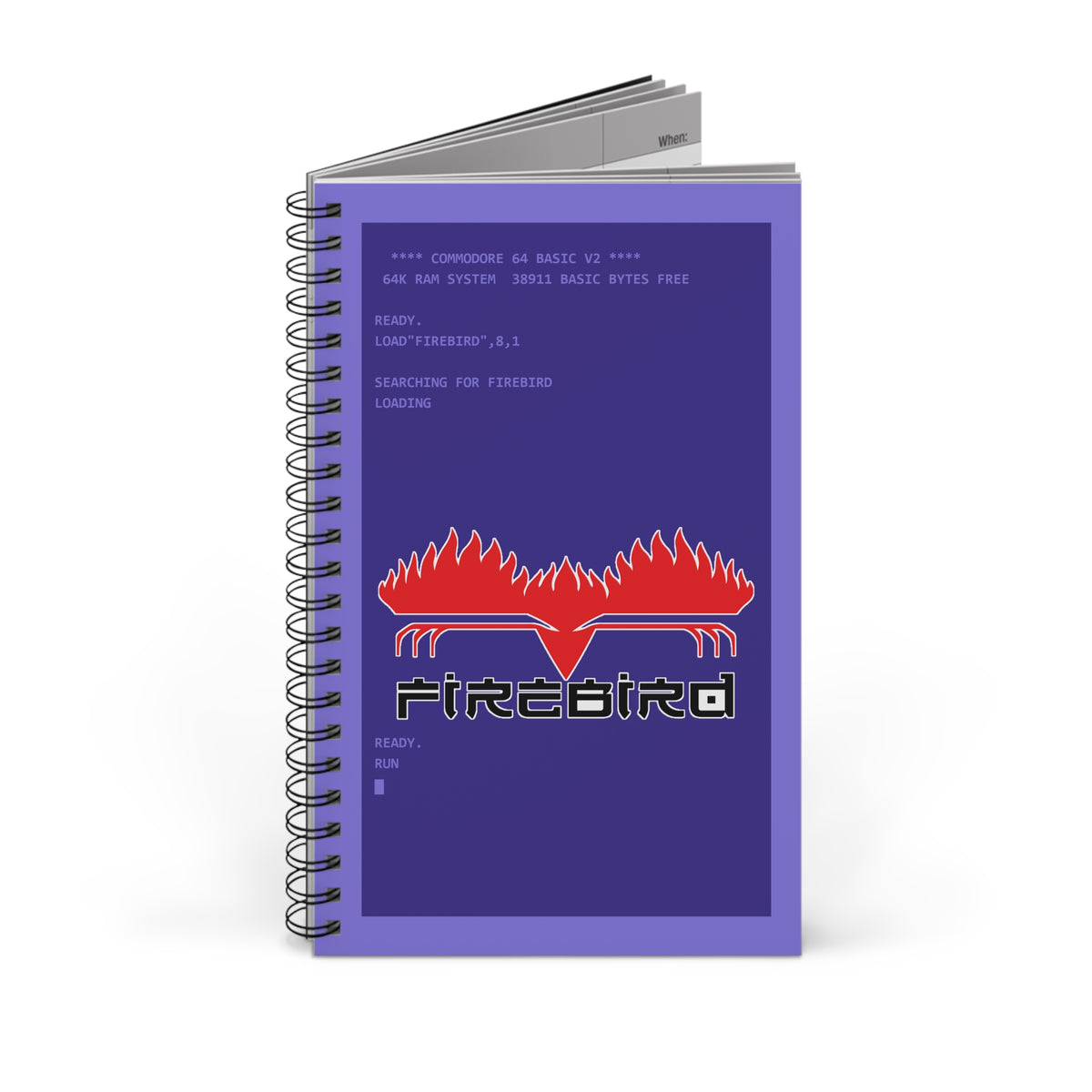 Firebird - Notitieboek Printify