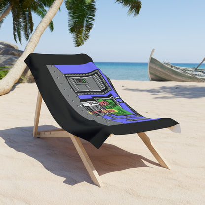 Maniac Mansion - Handdoek Printify