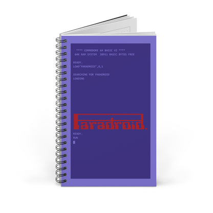 Paradroid - Notitieboek Printify