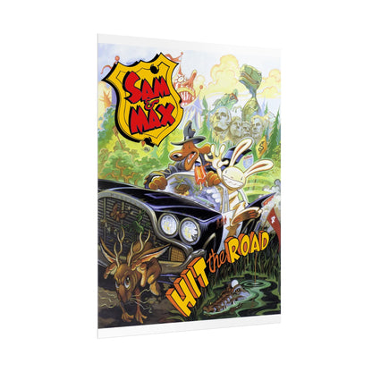Sam & Max Rolled Posters Printify
