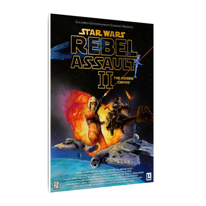Star Wars: Rebel Assault II - The Hidden Empire - Canvas Printify