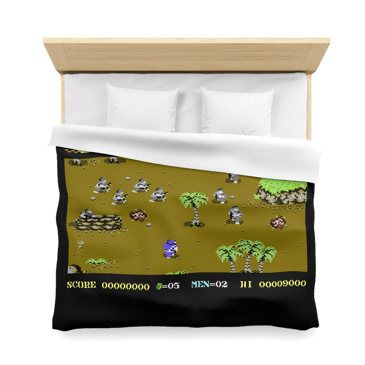Commando - Dekbedovertrek Printify