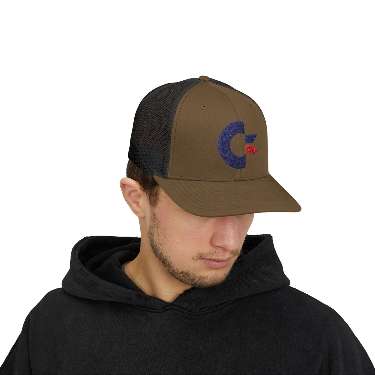 Commodore Logo - Snapback Truckerpet Printify
