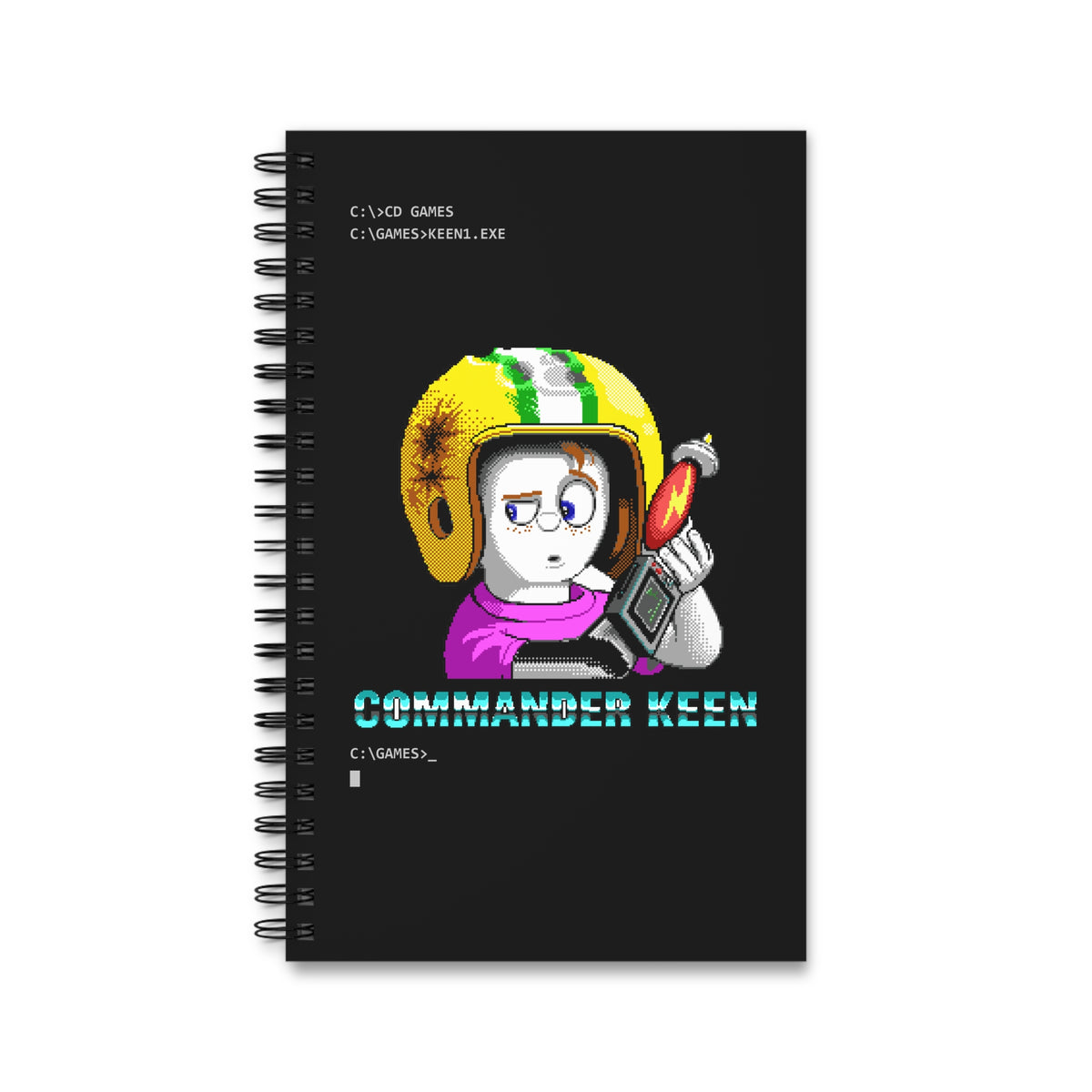 Commander Keen - Notitieboek Printify