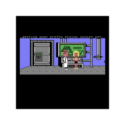 Maniac Mansion - Sticker Printify