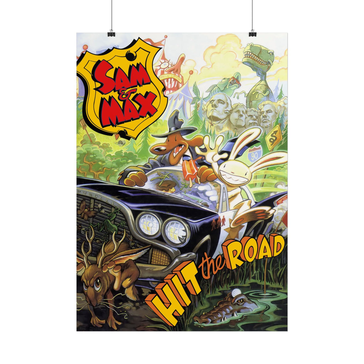 Sam & Max Hit the Road - Poster Printify