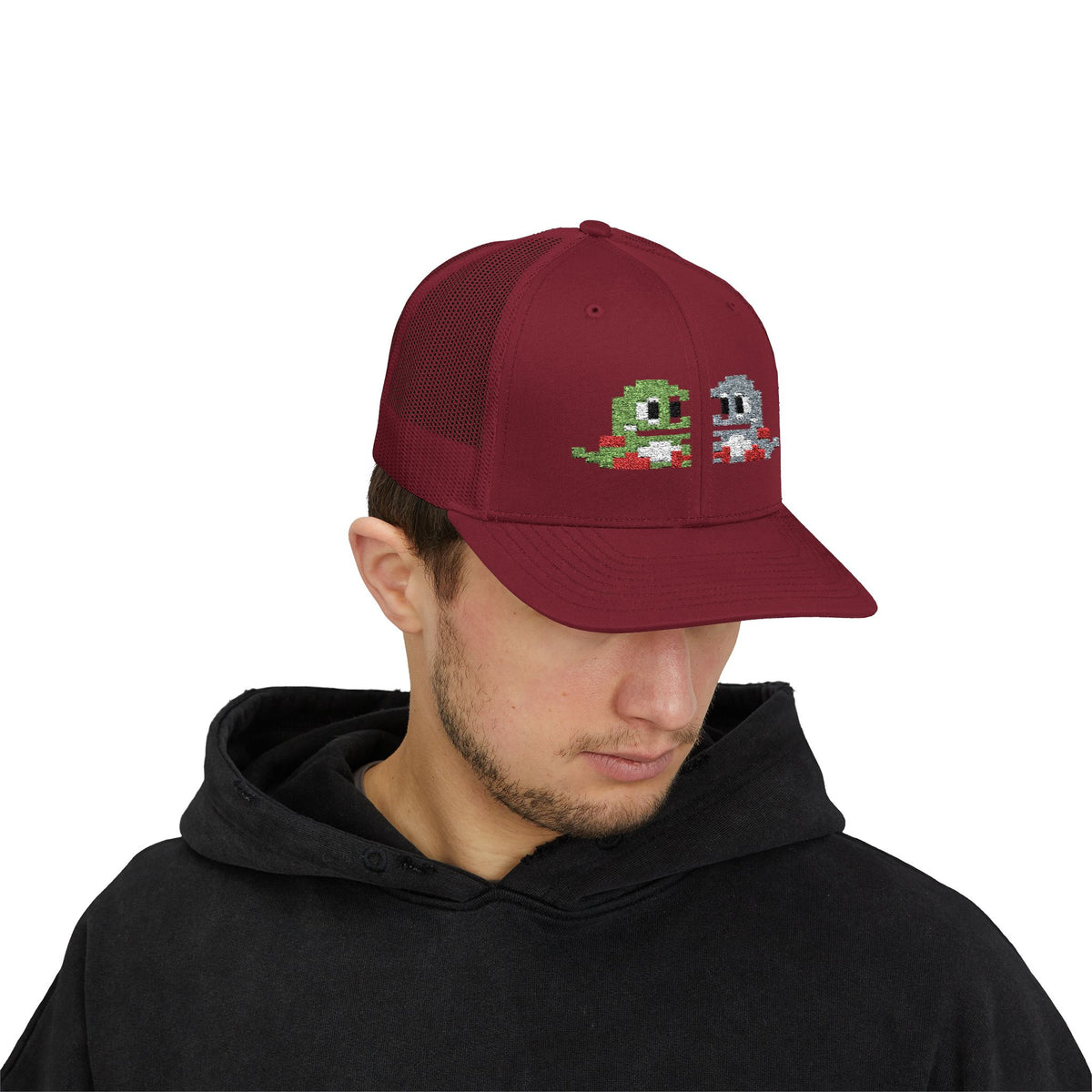 Bubble Bobble - Snapback Truckerpet Printify