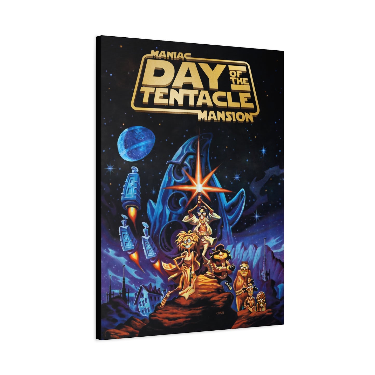 Day of the Tentacle Canvas Star Wars