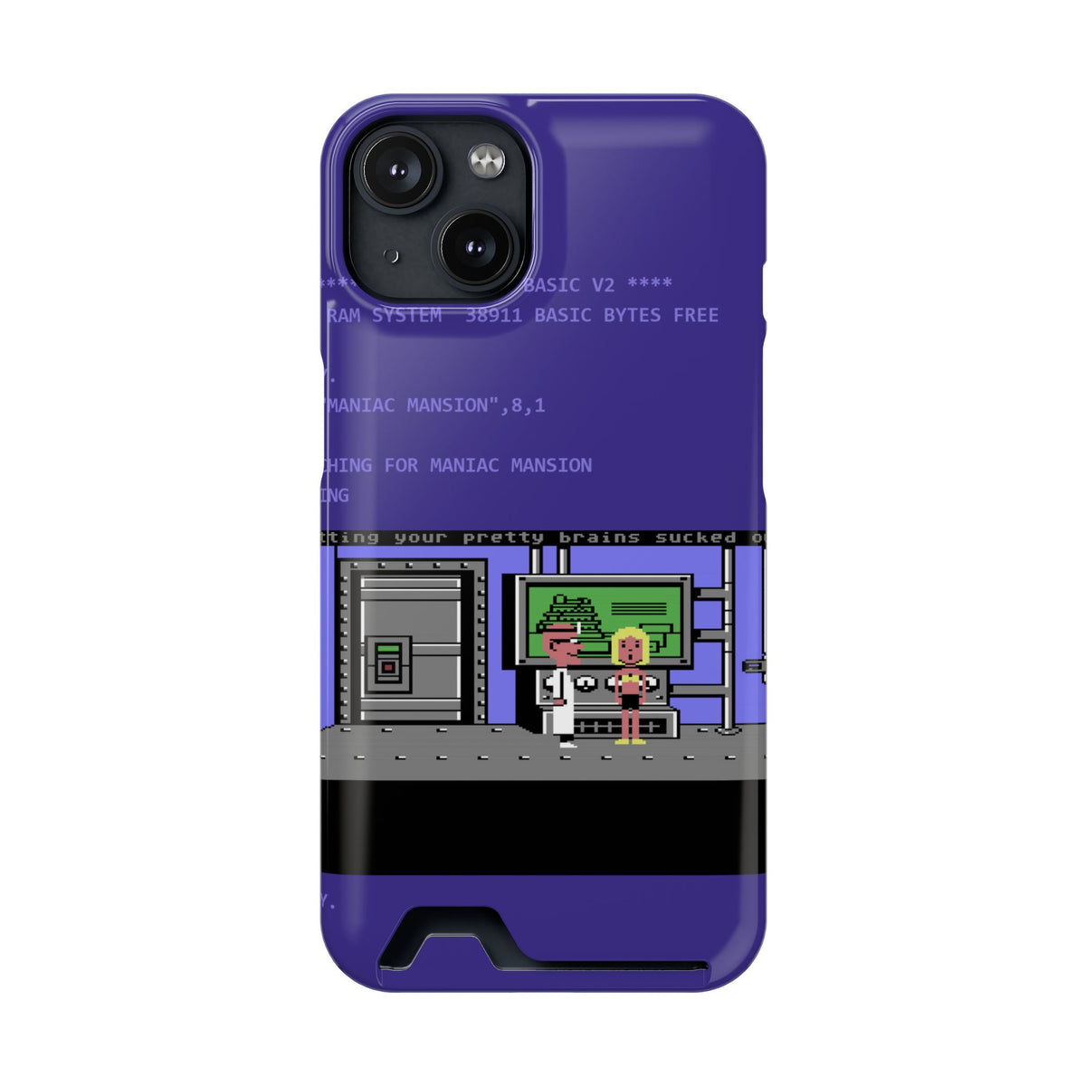 Maniac Mansion - Telefoonhoesje Printify