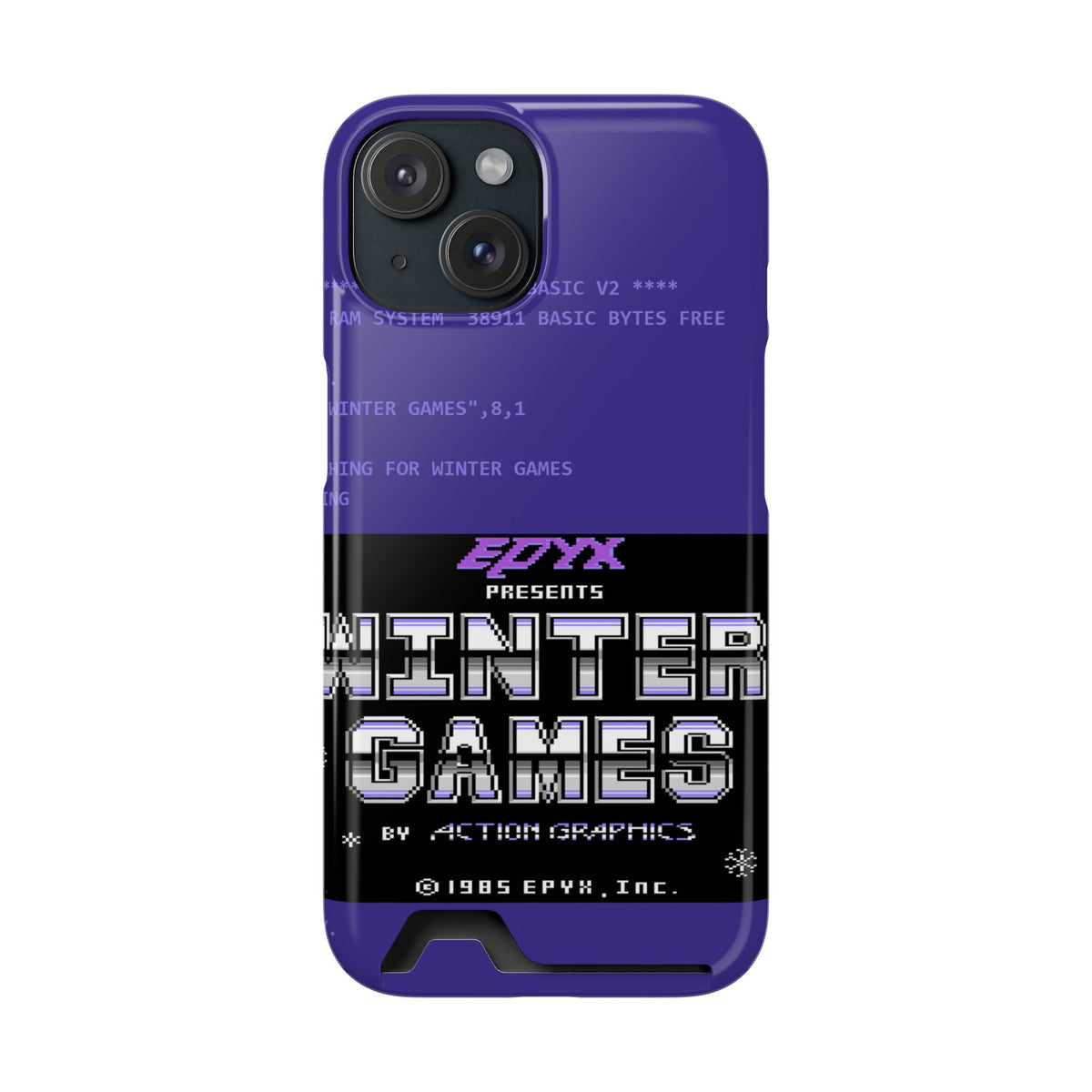 Winter Games - Telefoonhoesje Printify