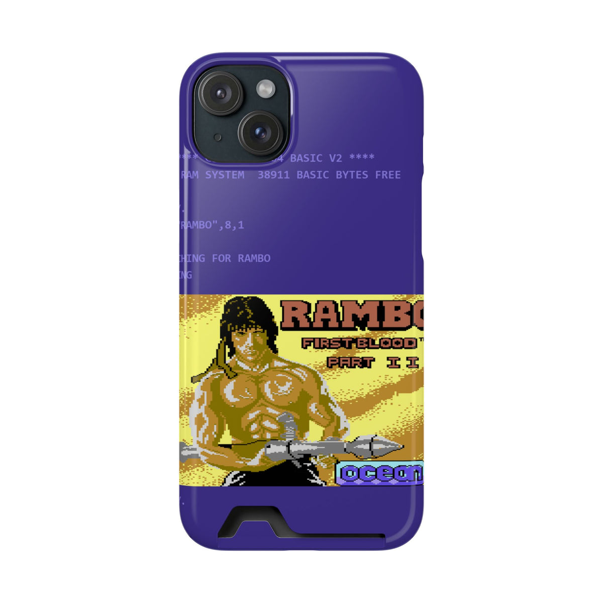 Rambo: First Blood Part II - Telefoonhoesje Printify