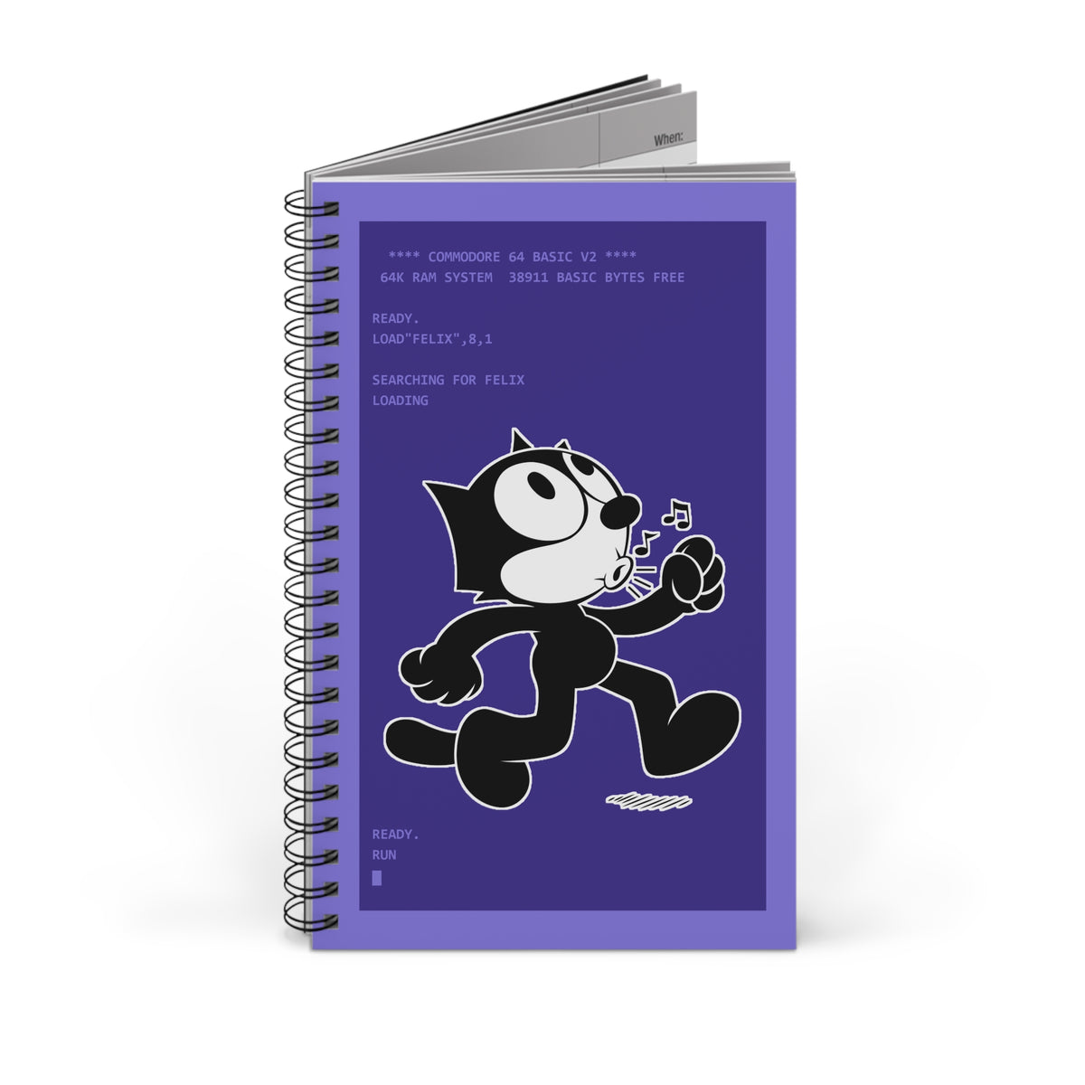 Felix the Cat - Notitieboek Printify