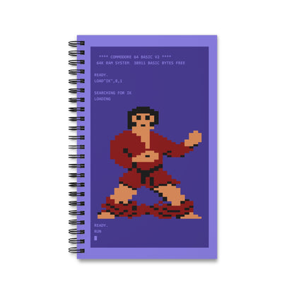 International Karate Pants Drop - Notitieboek Printify