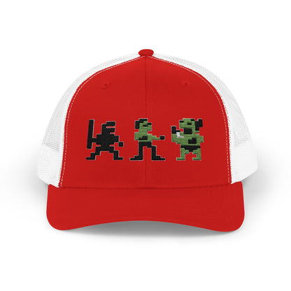 Bruce Lee Characters - Snapback Truckerpet Printify