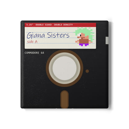 Giana Sisters - Floppy Onderzetter Printify